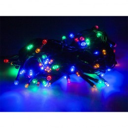 DM-70-207 . Χριστουγεννιάτικα Λαμπάκια LED RGB IP44 100τμχ Επεκτάσιμα