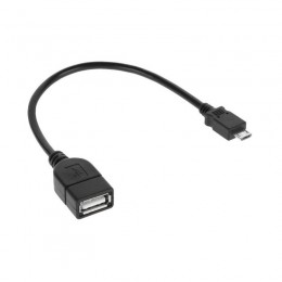 DM-2907 . Καλώδιο micro USB σε θηλυκό USB 20cm