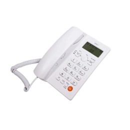 WT-2010WHT . WiTech ενσύρματο τηλέφωνο λευκό