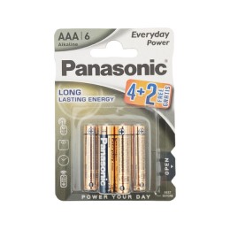 PAN-LR03EPS-6 . Panasonic μπαταρίες αλκαλικές AAA EVERYDAY POWER 6τμχ