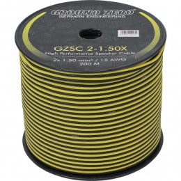Gzsc 2-1.50x Gzsc 2-1.50
2x 1.50 mm² Speaker Wire