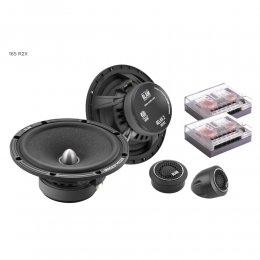 165r2x System Includes two 165 mm (6.5”) Woofers, two 20 mm (3/4”) Soft Dome Tweeters, two 2-way Crossovers: 12 Db/octave High Pass and 6 Db/octave low-Pass With Adjustable Tweeter Level: +3 db, 0 db or Attenuated -3 db.