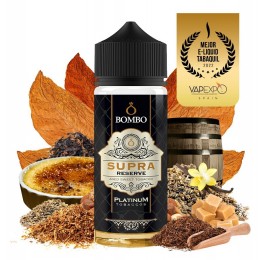Bombo Flavorshot Platinum Tobaccos Supra Reserve 40ml/120ml