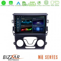 Bizzar m8 Series Ford Mondeo 2014-2017 8core Android12 4+32gb Navigation Multimedia Tablet 9&quot; u-m8-Fd0106