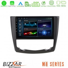 Bizzar m8 Series Renault Kadjar 8core Android12 4+32gb Navigation Multimedia Tablet 9&quot; u-m8-Rn0218