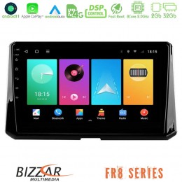 Bizzar Toyota Corolla 2019-2022 8core Android11 2+32gb Navigation Multimedia Tablet 9&quot; u-fr8-Ty0597