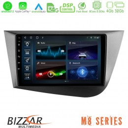 Bizzar m8 Series Seat Leon 8core Android12 4+32gb Navigation Multimedia Tablet 9&quot; u-m8-St0839