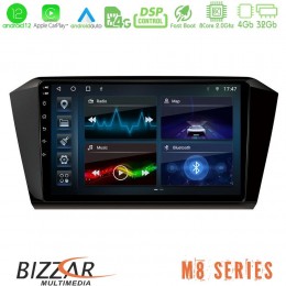 Bizzar m8 Series vw Passat 8core Android12 4+32gb Navigation Multimedia Tablet 10&quot; u-m8-Vw0055
