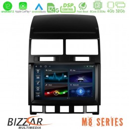 Bizzar m8 Series vw Touareg 2002 – 2010 8core Android12 4+32gb Navigation Multimedia Tablet 9&quot; u-m8-Vw0849