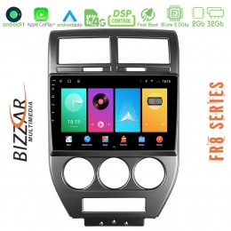 Bizzar Jeep Compass/patriot 2007-2008 8core Android 11 2+32gb Navigation Multimedia Tablet 9&quot; u-fr8-Jp1023