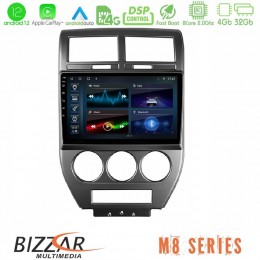 Bizzar m8 Series Jeep Compass/patriot 2007-2008 8core Android12 4+32gb Navigation Multimedia Tablet 10&quot; u-m8-Jp1023