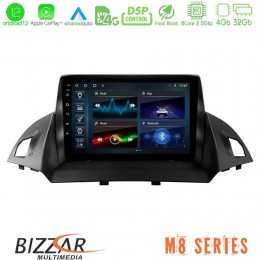 Bizzar m8 Series Ford c-Max/kuga 8core Android12 4+32gb Navigation Multimedia Tablet 9&quot; u-m8-Fd0047