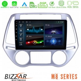 Bizzar m8 Series Hyundai i20 2012-2014 8core Android12 4+32gb Navigation Multimedia Tablet 9&quot; u-m8-Hy0619