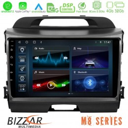 Bizzar m8 Series kia Sportage 8core Android12 4+32gb Navigation Multimedia Tablet 9&quot; u-m8-Ki0034