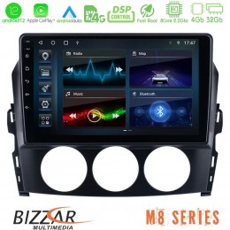Bizzar m8 Series Mazda mx-5 2006-2008 8core Android12 4+32gb Navigation Multimedia Tablet 9&quot; u-m8-Mz049n