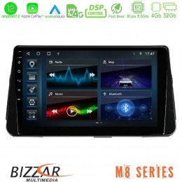 Bizzar m8 Series Nissan Micra k14 8core Android12 4+32gb Navigation Multimedia Tablet 10&quot; u-m8-Ns0261