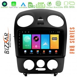 Bizzar vw Beetle 8core Android11 2+32gb Navigation Multimedia Tablet 9&quot; u-fr8-Vw1059