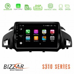 Bizzar S310 Ford Kuga 2013-2019 car pad 9&quot; Android 10 Multimedia Station u-bz-G5362