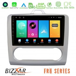 Bizzar Ford Focus Auto ac 8core Android11 2+32gb Navigation Multimedia 9&quot; u-fr8-Fd0041a