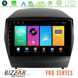 Bizzar Hyundai Ix35 Auto a/c 8core Android11 2+32gb Navigation Multimedia Tablet 9&quot; u-fr8-Hy0029