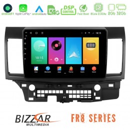 Bizzar Mitsubishi Lancer 2008 – 2015 8core Android11 2+32gb Navigation Multimedia Tablet 10&quot; u-fr8-Mt232