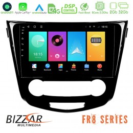 Bizzar Nissan Qashqai j11 (Manual A/c) 8core Android11 2+32gb Navigation Multimedia Tablet 10&quot; u-fr8-Ns0004m
