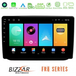Bizzar Skoda Fabia 2007-2014 8core Android 11 2+32gb Navigation Multimedia Tablet 9&quot; u-fr8-Sk0486