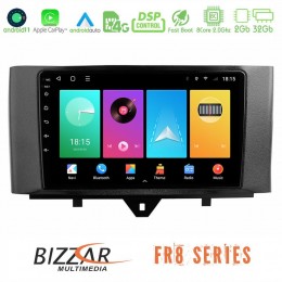 Bizzar Smart 451 Facelift 8core Android11 2+32gb Navigation Multimedia Tablet 9&quot; u-fr8-Sm0831