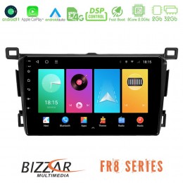Bizzar Toyota Rav4 2013-2018 8core Android11 2+32gb Navigation Multimedia Tablet 9&quot; u-fr8-Ty0435