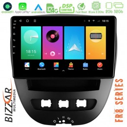 Bizzar Toyota Aygo/citroen C1/peugeot 107 8core Android11 2+32gb Navigation Multimedia Tablet 10&quot; u-fr8-Ty0866