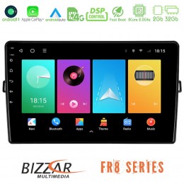 Bizzar Toyota Auris 8core Android11 2+32gb Navigation Multimedia Tablet 10&quot; u-fr8-Ty472