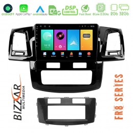 Bizzar Toyota Hilux 2007-2011 8core Android11 2+32gb Navigation Multimedia Tablet 9&quot; u-fr8-Ty666