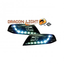 AL-7831585/DD . SKODA OCTAVIA 5 05.04-09.08 DRAGONLIGHT+LED BLACK