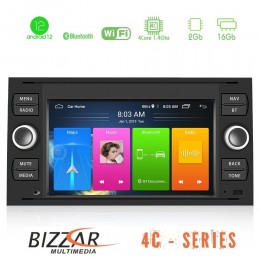 Bizzar Ford old 4core Android12 2+16gb Navigation Multimedia Deckless 7&quot; u-lv-Fd029