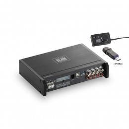 La 808 dsp pro 75w x 4 Channel Class d Amplifier With Integrated dsp