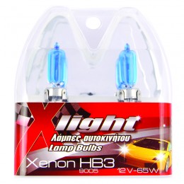 XLight  ΛΑΜΠΕΣ XENON HB3-9005 65W ΖΕΥΓΑΡΙ