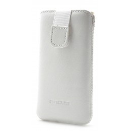 Θήκη Protect Ancus για Apple iPhone SE/5/5S/5C Old Leather Λευκή