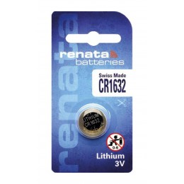 Buttoncell Lithium Electronics Renata CR1632 Τεμ. 1