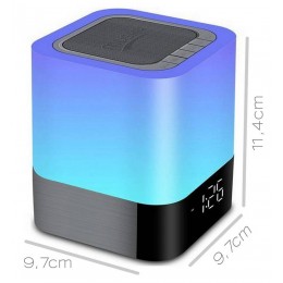 Φορητό Ηχείο Bluetooth Musky DY28 Plus 5W με Διάφ. Χρωματ, Οθόνη, Ξυπνητήρι, Αισθ. Αφής, Ανοιχτή Ακρόαση και USB
