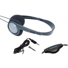 Ακουστικά Stereo Panasonic RP-HT090 3.5mm Κατάλληλο Για Τηλεοράσεις Με Μήκος Καλωδίου 5m Γκρι