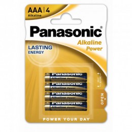 Μπαταρία Αλκαλική Panasonic Alcaline Power LR03APB/4BP size AAA 1.5V Τεμ, 4