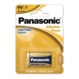 Μπαταρία Αλκαλική Panasonic Alcaline Power 6LR61 9V Τεμ, 1