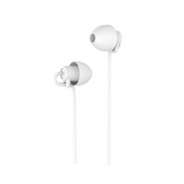 Hands Free Hoco M56 Audio Dream Earphones Mini & Soft Stereo 3.5 mm Λευκά με Μικρόφωνο και Πλήκτρο Λειτουργίας