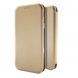Θήκη Book Ancus Magnetic Curve για Samsung SM-A805F Galaxy A80 TPU Χρυσαφί