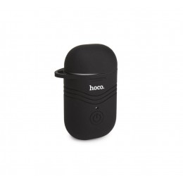 Θήκη Hoco Liquid Silicone Rubber για Wireless Mono Headset Hoco E39 Admire Sound και άλλα Wirelees Ακουστικά Μαύρο
