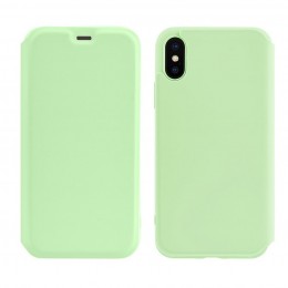 Θήκη Hoco Colorful Series Liquid Silicone για Apple iPhone XS Max Πράσινο