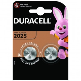 Buttoncell Lithium Duracell CR2025 Τεμ. 2