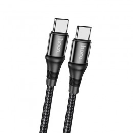 Καλώδιο σύνδεσης Κορδόνι Hoco X50 Exquisito USB-C σε USB-C 5.0A 100W 20V 1μ. Μαύρο