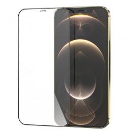 Tempered Glass Hoco G5 0.33mm Full Silk Screen HD 2.5D για Apple iPhone 12 Mini Μαύρο