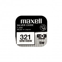 Buttoncell Maxell 321 SR616SW Τεμ. 1